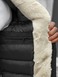 Kurtka zimowa męska czarna OZONEE JS/22M50/392