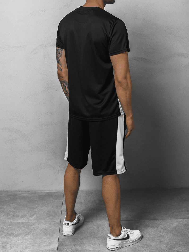 Спортивна костюм чоловічій Чорний OZONEE JS/68C10163