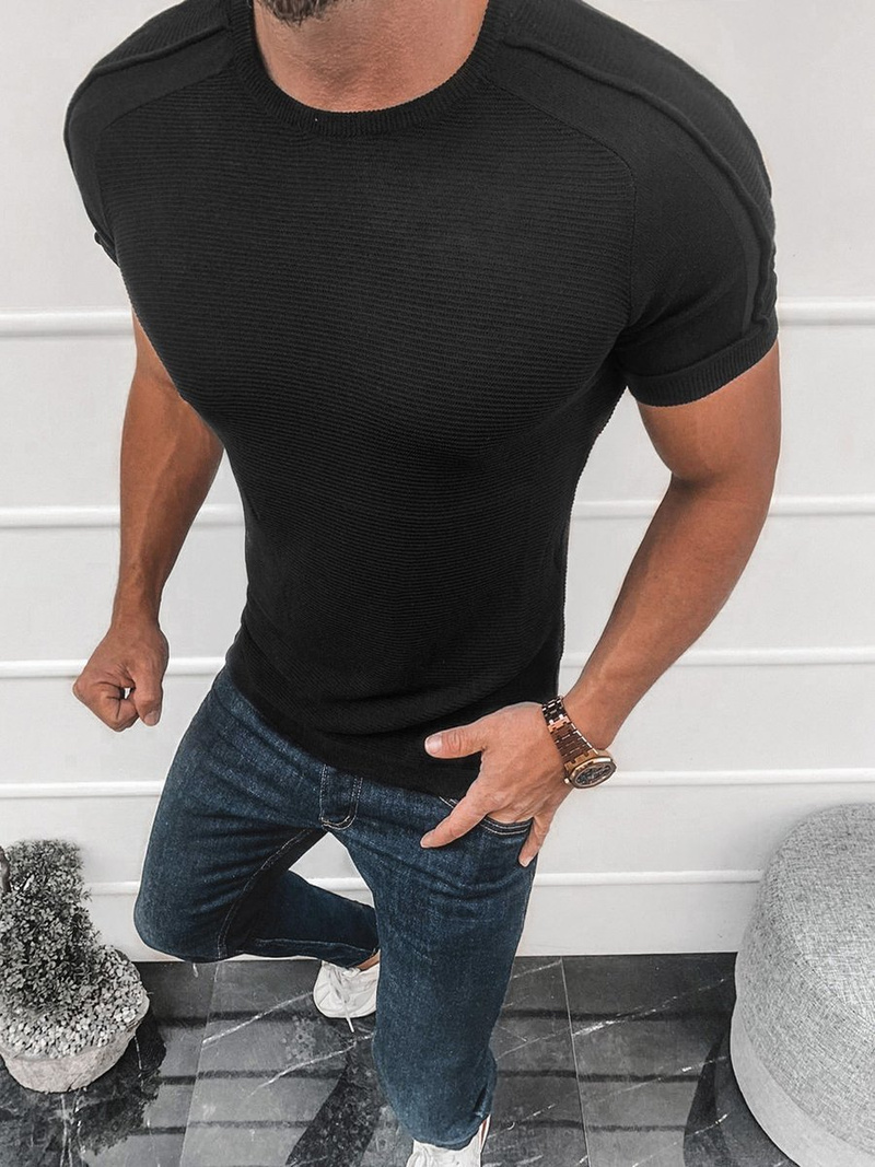 Светр чоловічій Чорна OZONEE L/2485