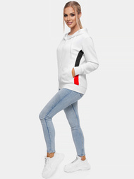 Bluza damska biała OZONEE JS/JK88123/1Z