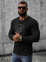 Толстовка чоловіча Чорна OZONEE NB/MF2005Z