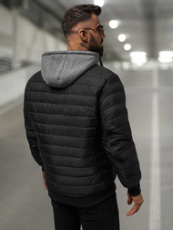 Куртка чоловіча Чорна OZONEE JS/8M985/392