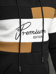 Bluza męska czarna OZONEE O/B7524Z