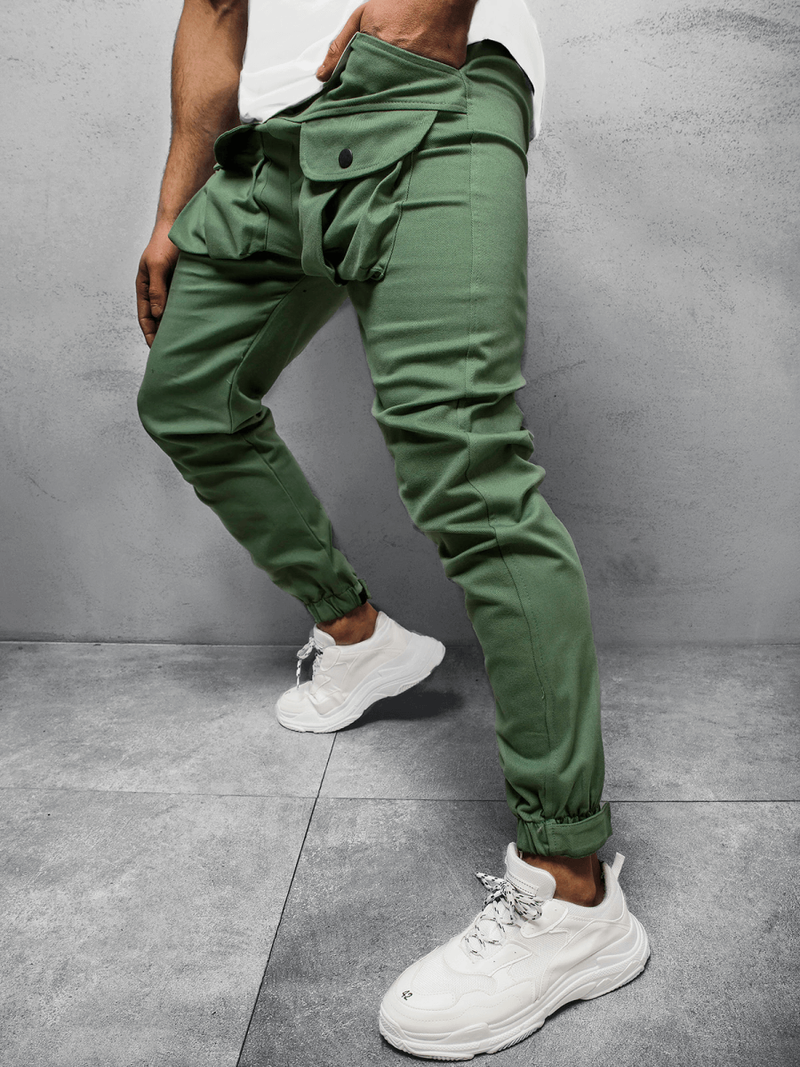 Штани чоловічі джоггери м'ятна OZONEE G/11144