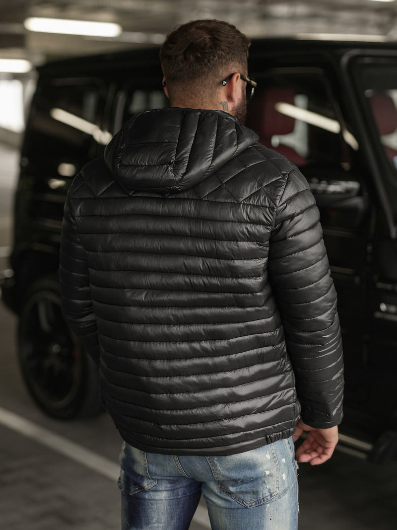 Куртка Чоловіча Чорна OZONEE JS/16M9328/392BZ