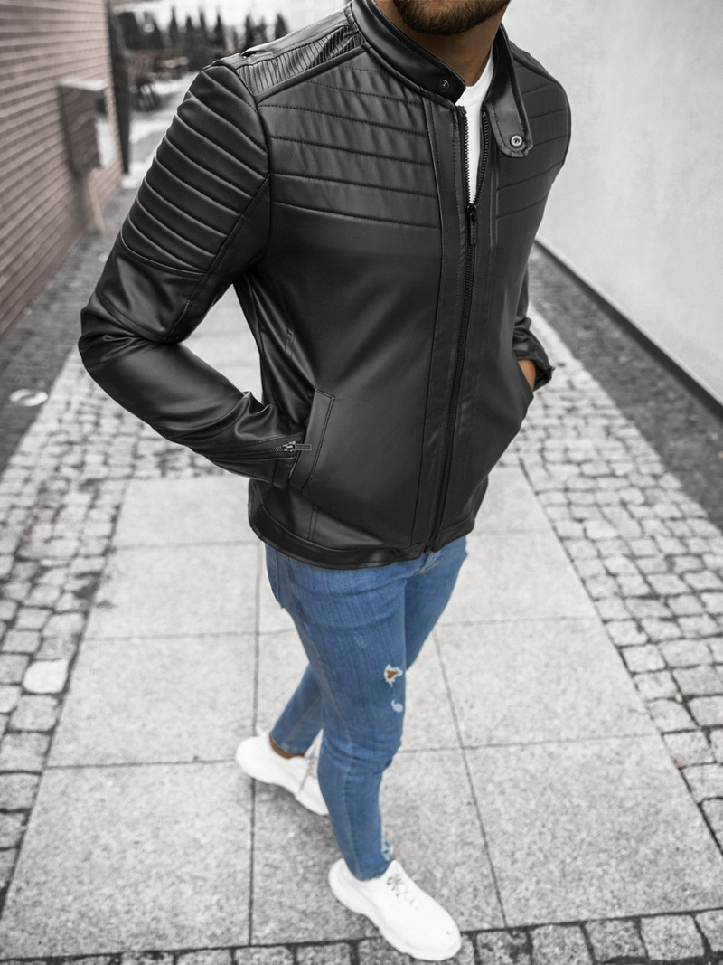 Куртка чоловіча Чорна OZONEE O/9027