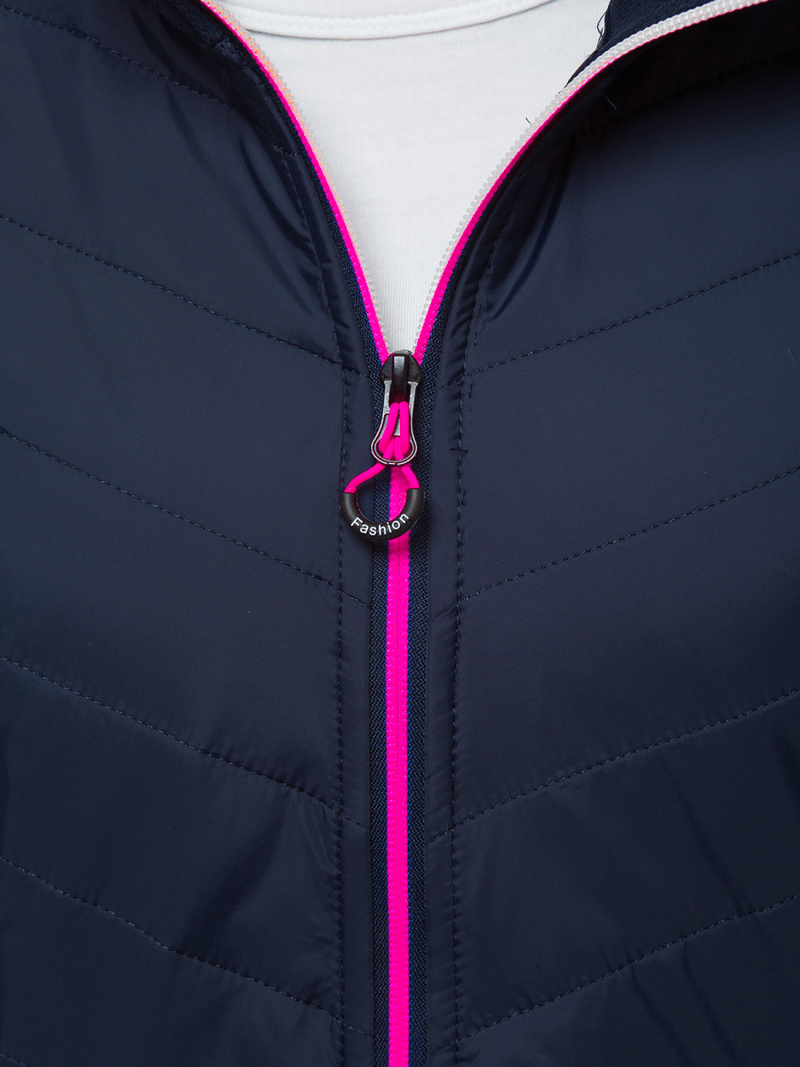 Куртка жіноча Темно-Синя OZONEE JS/KSW4011