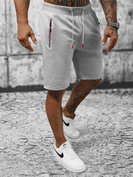 Шорти чоловічі Сiрий OZONEE JS/8K297