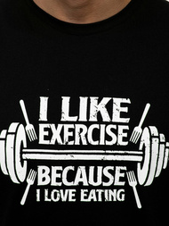 Майка чоловіча Чорно-Бiлий OZONEE MACH/M1210Z