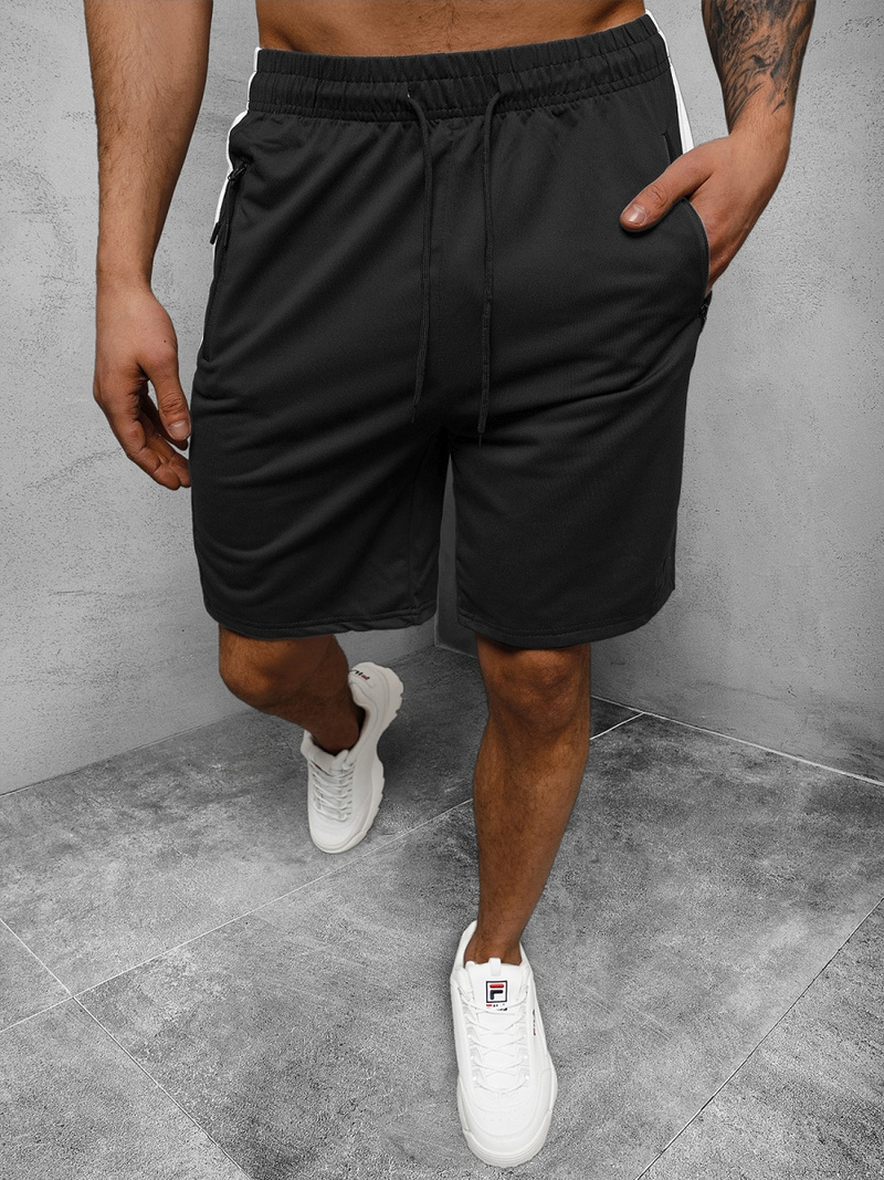 Шорти чоловічі Чорнi OZONEE JS/68010/3