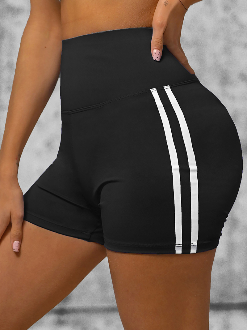 Legginsy krótkie damskie kolarki czarne OZONEE O/LK382