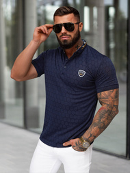 Koszulka męska polo granatowa OZONEE O/QQ921