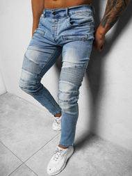 Чоловічі джинси Яскраво-Синi OZONEE NB/MP0029BC