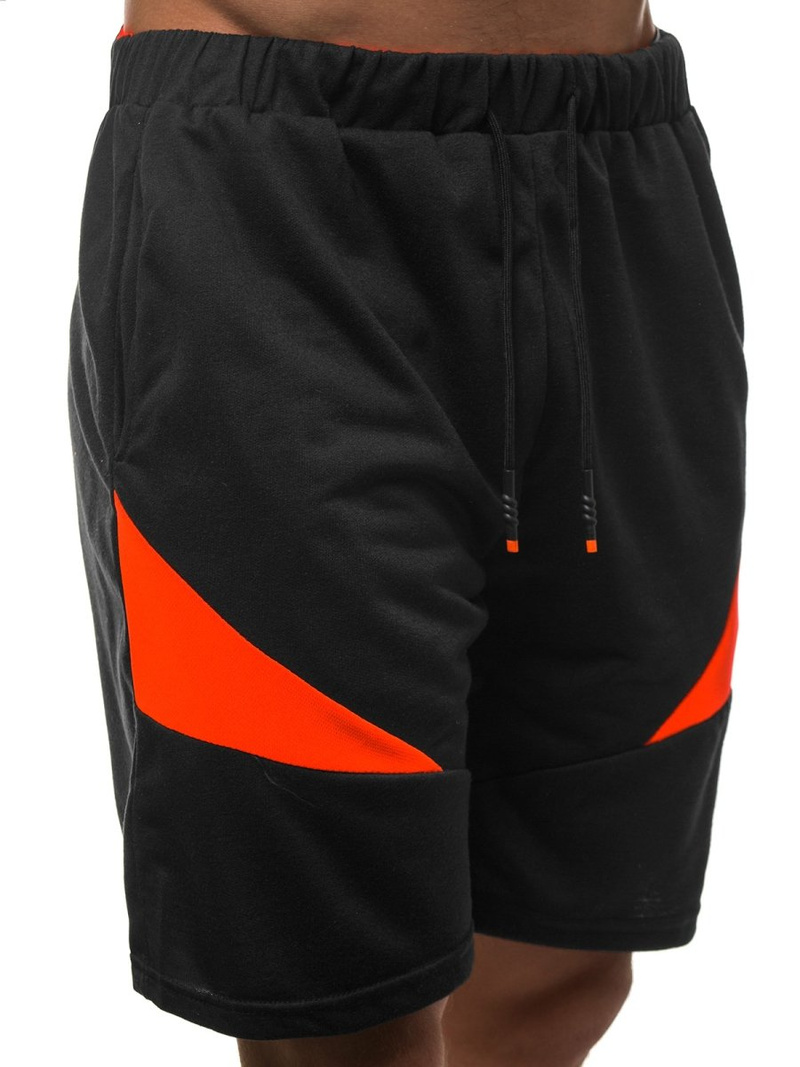 Spodenki męskie czarne OZONEE JS/KS2507