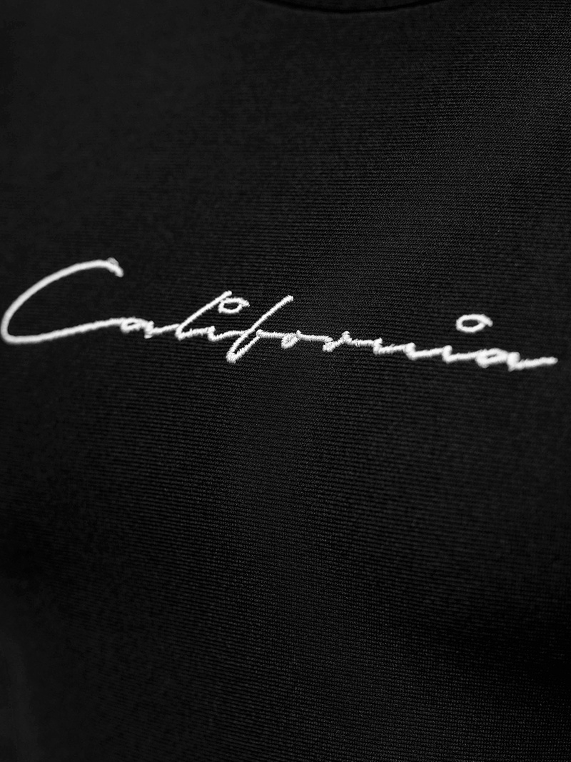 T-shirt męski czarny OZONEE O/P1267