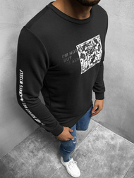 Bluza męska czarna OZONEE B/21402044