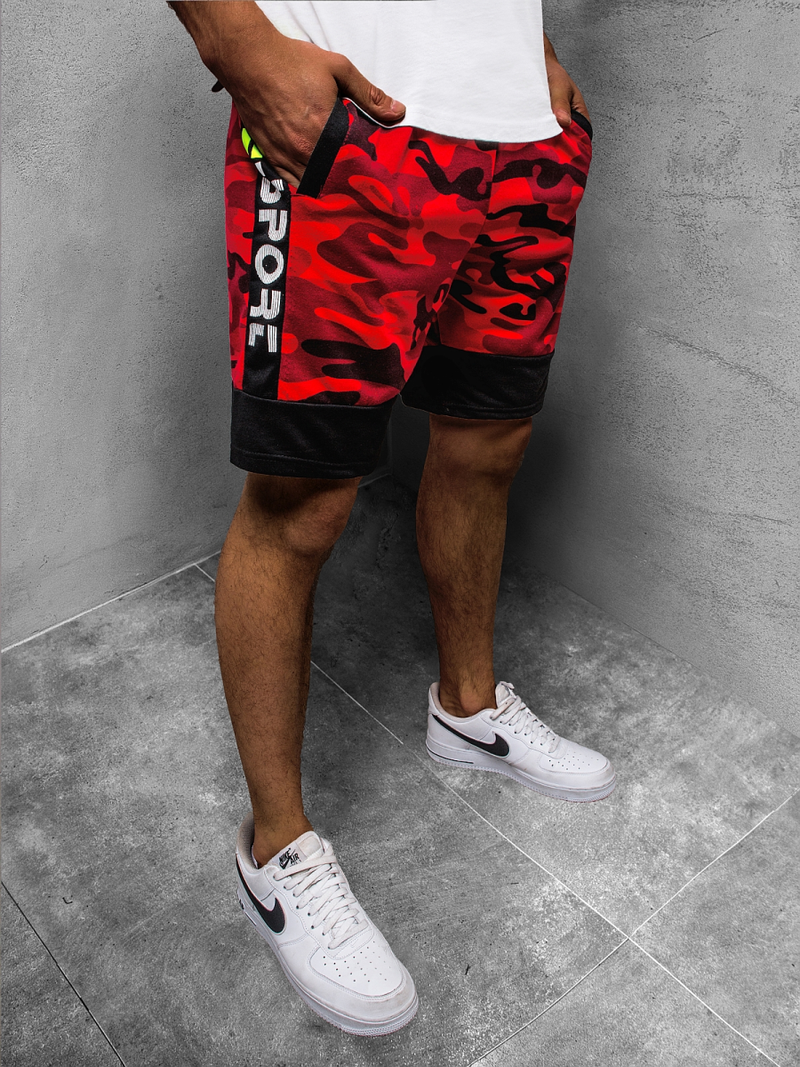 Шорти чоловічі Червонi OZONEE JS/KK300156Z