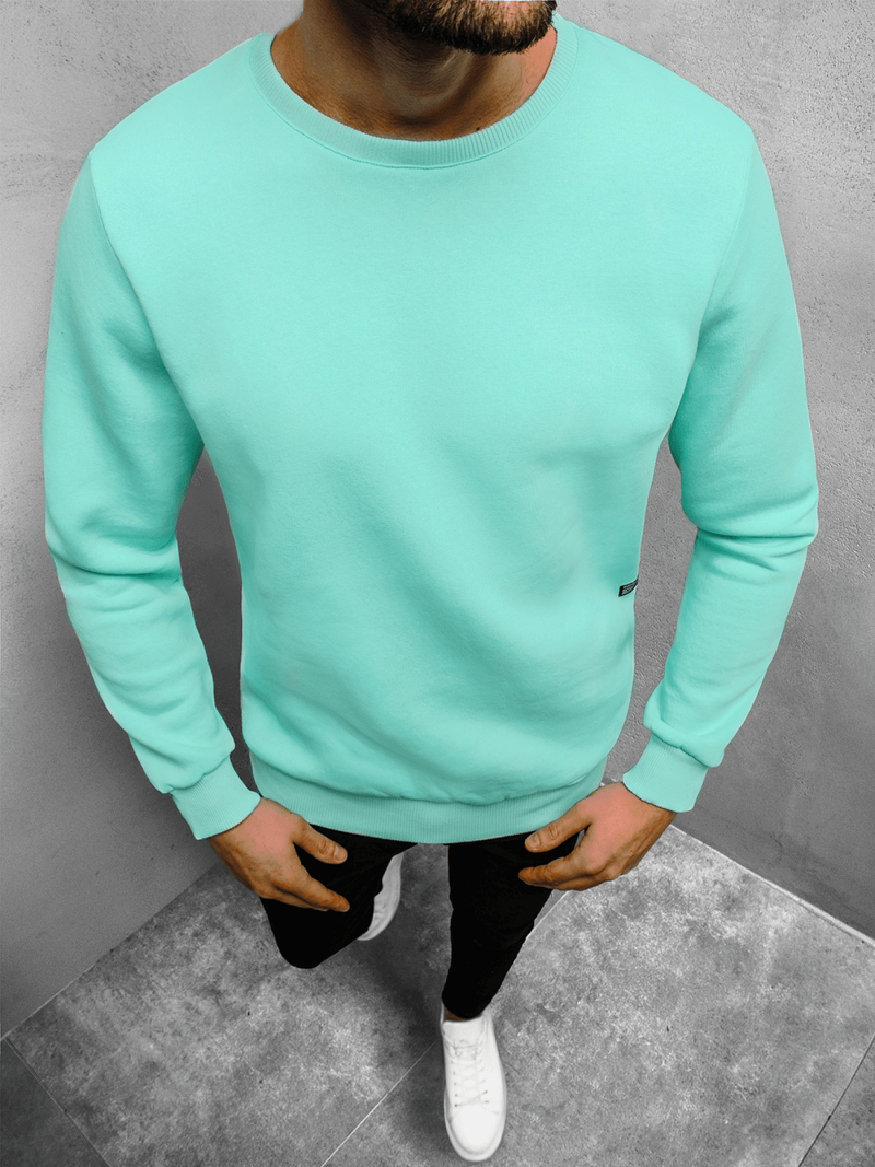 Толстовка чоловіча м'ятна OZONEE O/11037