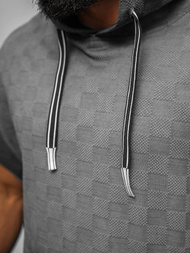 Komplet dresowy męski czarny OZONEE O/3C113/9