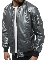 Куртка чоловіча Срібляста OZONEE N/6147