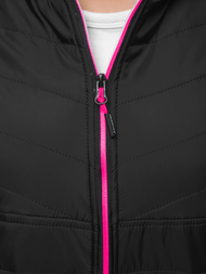 Куртка жіноча Чорна OZONEE JS/KSW4004