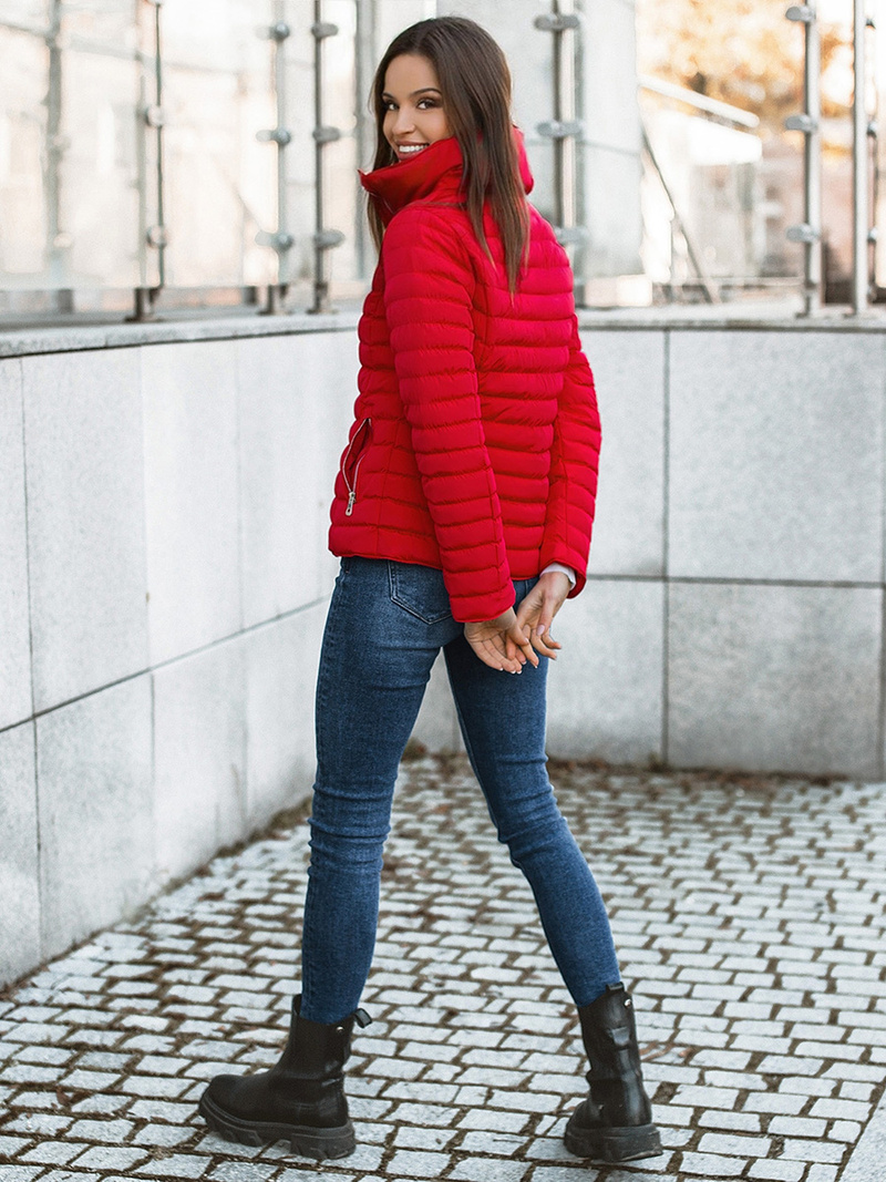 Куртка жіноча Червона OZONEE JS/M23063/2Z