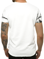 T-Shirt męski biały OZONEE JS/SS11003