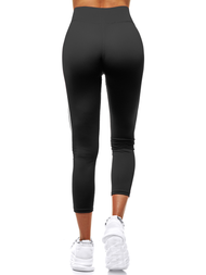 Legginsy damskie czarne OZONEE JS/YW06008/1