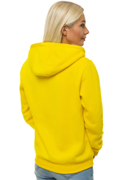 Bluza rozpinana damska żółta OZONEE JS/W03Z
