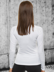 Bluza damska rozpinana biała OZONEE JS/HD154/45