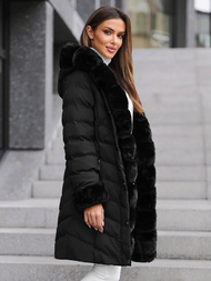 Куртка жіноча чорна OZONEE JS/5M3156/392