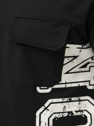 Komplet dresowy męski loose fit czarny OZONEE JS/27C6531/3