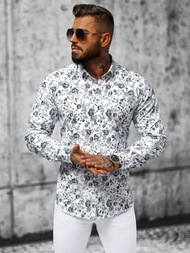 Koszula męska biała OZONEE O/V39