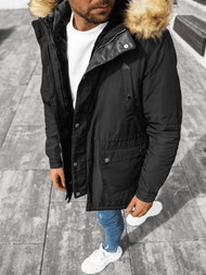 Kurtka męska czarna OZONEE O/88655Z