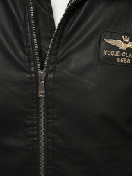 Kurtka męska pilotka czarna OZONEE O/4811