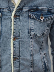 Kurtka męska jeans niebieska OZONEE BN/6629