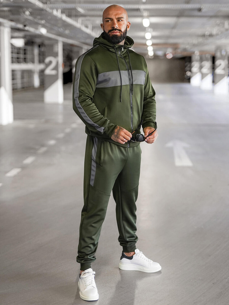 Чоловічий спортивний комплект Зелений OZONEE JS/8C8115/29Z