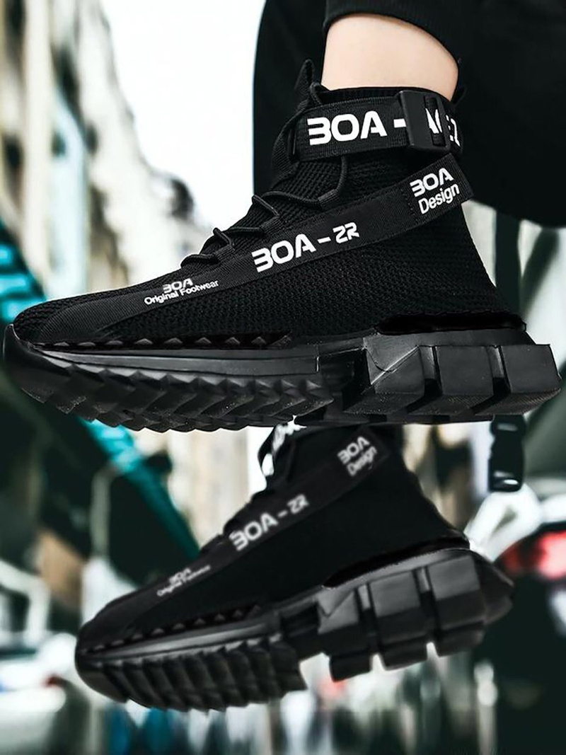 Снікерси Чорнi OZONEE O/X700