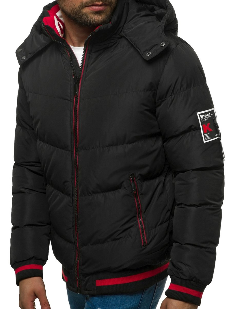 Куртка чоловіча Чорна OZONEE N/6902/1