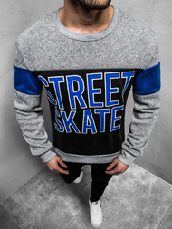 Bluza męska szara OZONEE JS/KS1901Z