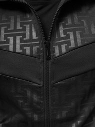 Komplet dresowy męski czarny OZONEE O/3A165