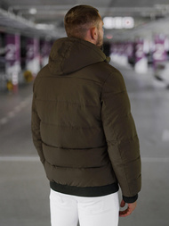 Kurtka zimowa męska brązowa OZONEE JS/31M5023/84Z