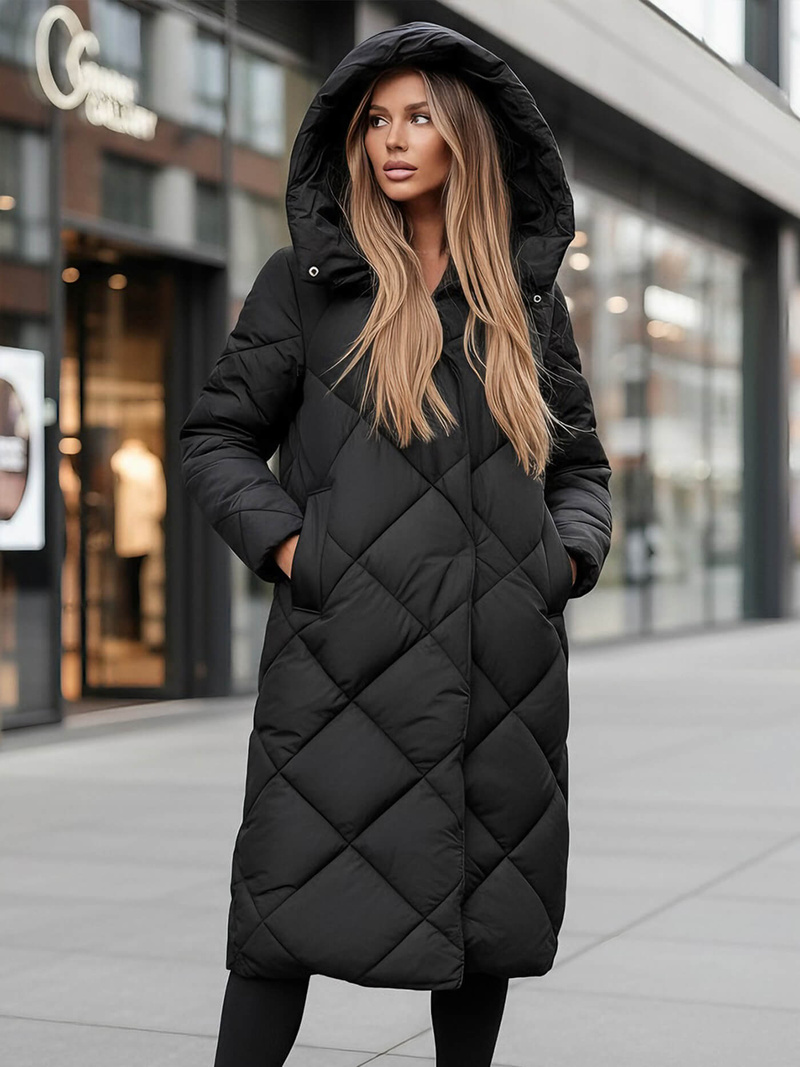 Куртка жіноча чорна OZONEE JS/5M3173/392Z