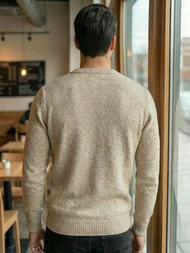 Светр чоловічій Бежевi OZONEE JS/59B3607/155