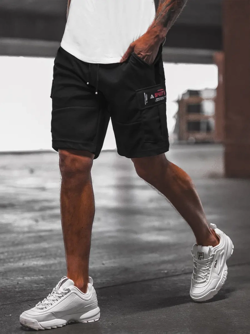 Шорти Чоловічі Чорнi OZONEE O/WW20016/1