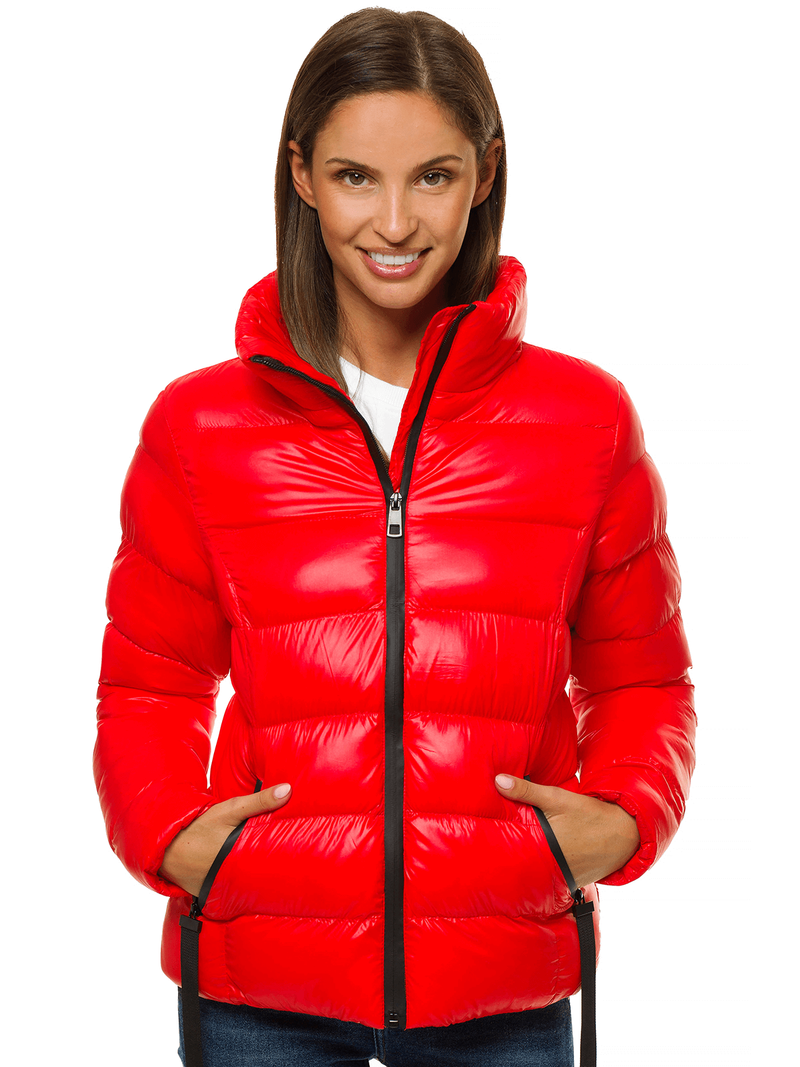 Куртка жіноча Червона OZONEE JS/M23061/5