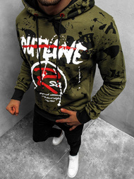 Толстовка чоловіча Зелена OZONEE JS/DD276Z