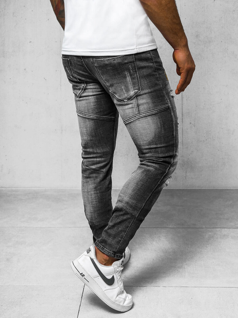 Чоловічі джинси Чорнi OZONEE NB/MP0047NZ