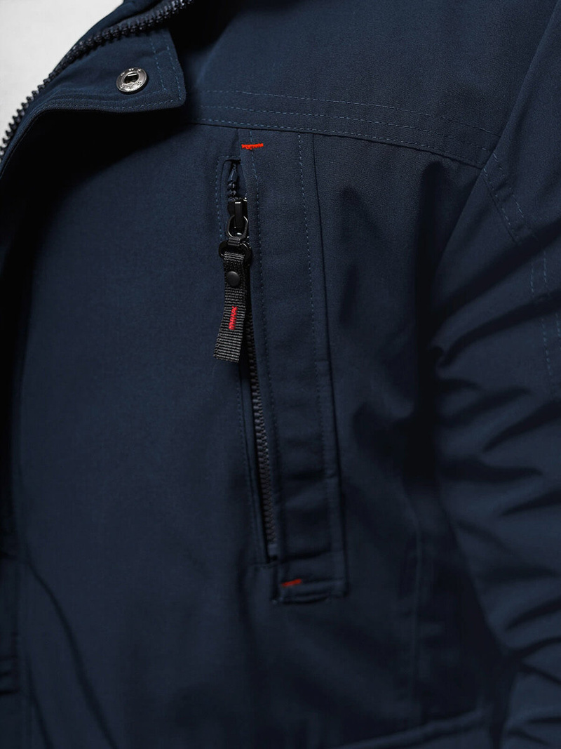 Куртка Чоловіча Tемно-Cиня OZONEE JS/5M718/215