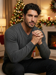 Светр чоловічій Графітовий OZONEE NB/MMB601/3Z